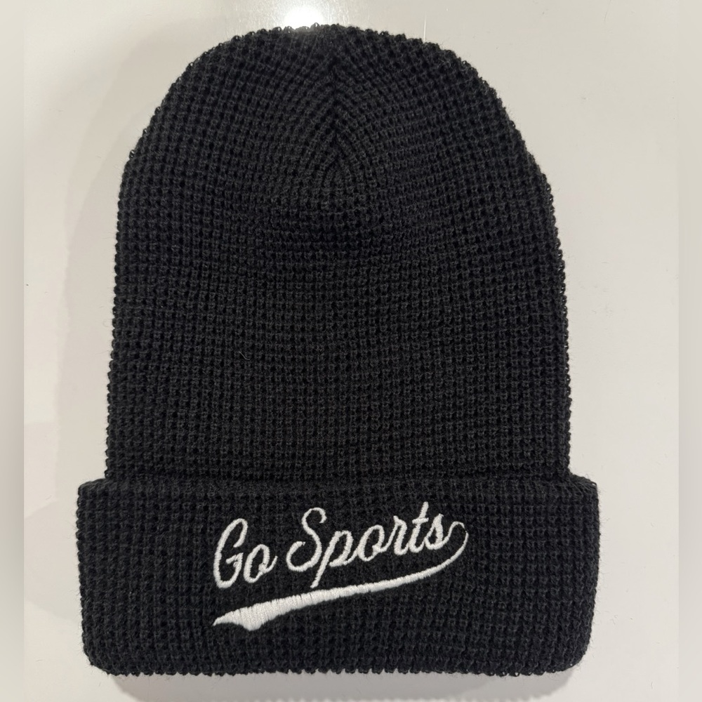 Go Sports Black Knit Hat
